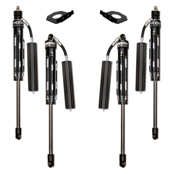 Pure Performance® - Prodigy™ Twin-Tube Bypass Non-Adjustable Front and Rear Shock Absorber with Remote Reservoir Set