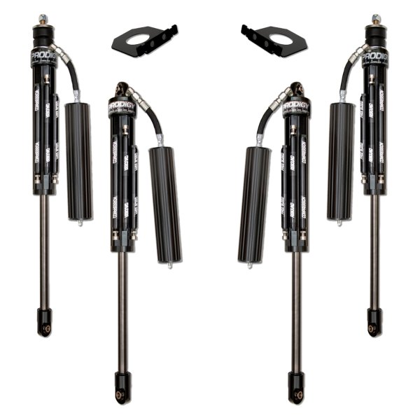 Pure Performance® - Prodigy™ Twin-Tube Bypass Non-Adjustable Front and Rear Shock Absorber with Remote Reservoir Set