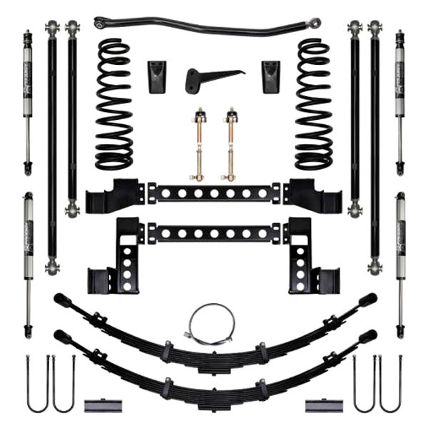 Pure Performance® - Chase™ 6" x 6" Stage 1 Front and Rear Suspension Lift Kit