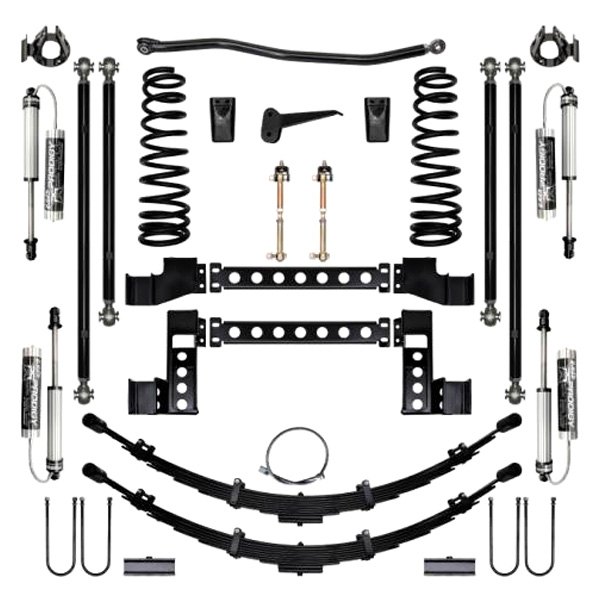Pure Performance® - Chase™ 6" x 6" Stage 3 Front and Rear Suspension Lift Kit