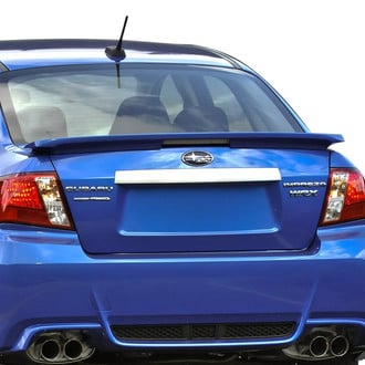 Pure® - Factory Style Flush Mount Rear Spoiler with Light (Unpainted)