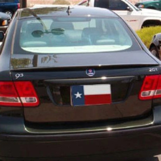 Pure® - Factory Style Fiberglass Rear Spoiler with Light (Painted)