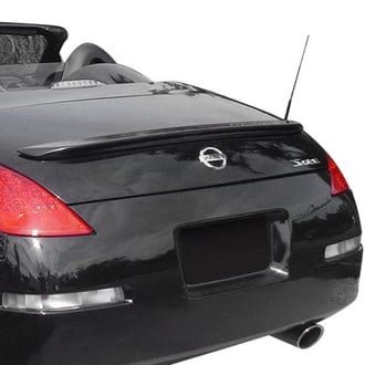 Pure® - Custom Style Fiberglass Rear Lip Spoiler (Unpainted)
