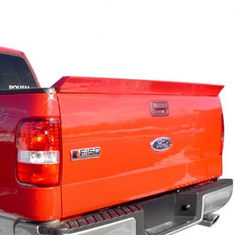 15-18 Ford F150 Tailgate Spoiler Satin Black Smooth Paintable