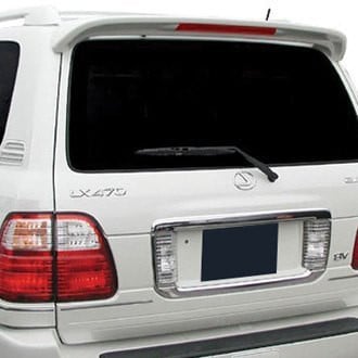 Pure® - Factory Style Fiberglass Rear Roof Spoiler with Light