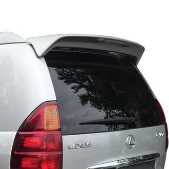 Pure® - Factory Style Fiberglass Rear Roof Spoiler with Light