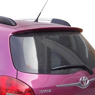 Unpainted Rear Trunk Roof Spoiler Wing LE SE Fit For Toyota 3rd Yaris Hatchback