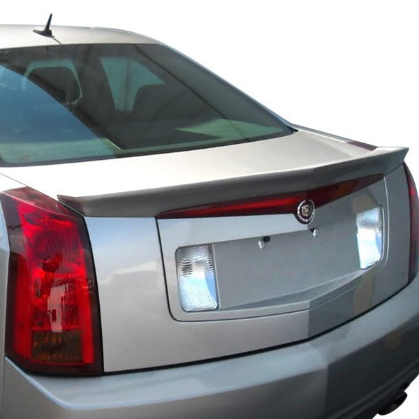Flat Black 229 RRS Rear Window Roof Spoiler Wing For Cadillac 09-15 CTS-V Sedan