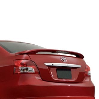 Pure® - Factory Style Fiberglass Rear Spoiler with Light