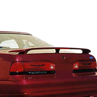 Pure® - Factory Style Fiberglass Rear Spoiler with Light