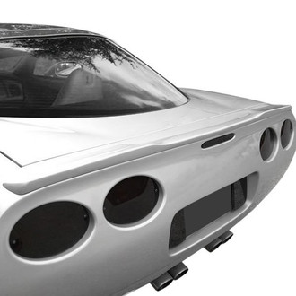 Pure® - Custom C6 Style Fiberglass Rear Lip Spoiler