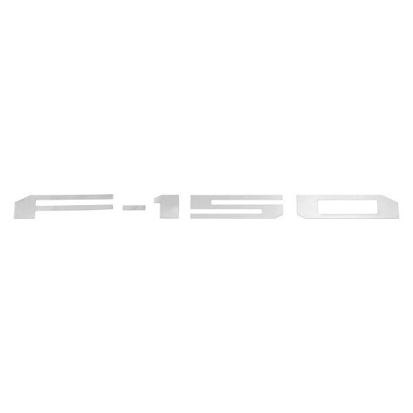 Putco® - "F-150" Polished Tailgate Lettering