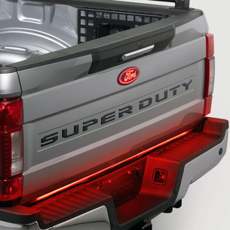 Putco® - "Super Duty" Letters Black Platinum Tailgate Lettering