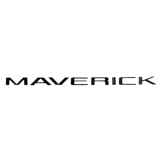 Putco® - "Maverick" Letters Black Platinum Tailgate Lettering