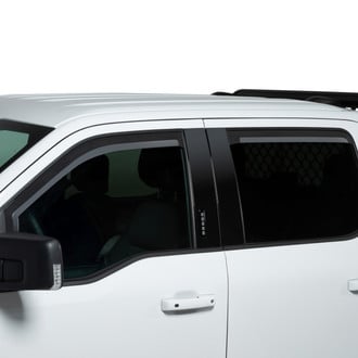 Putco® - In-Channel Element Matte Black Front Window Visors