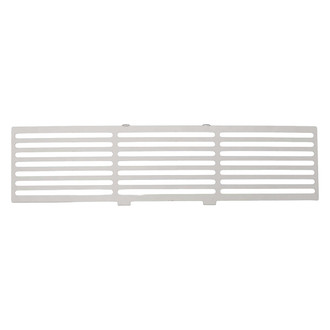 Putco® - 1-Pc EcoBoost Series Polished Horizontal Bar Punch CNC Machined Bumper Grille