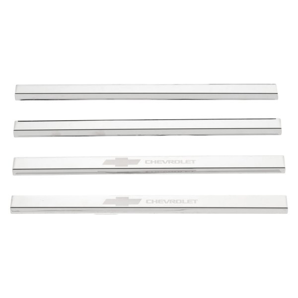 Putco® - GM Licensed Polished Door Sills with Chevrolet Etching