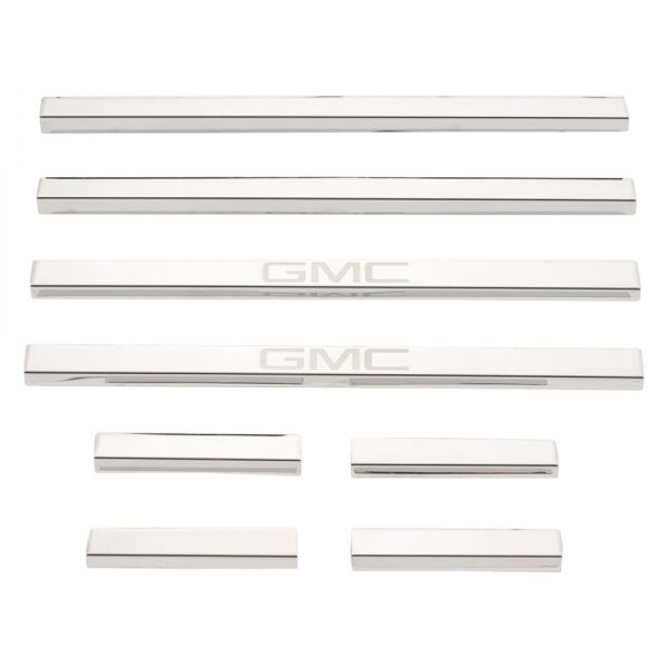 Putco® - GM Licensed Polished Door Sills with GMC Etching
