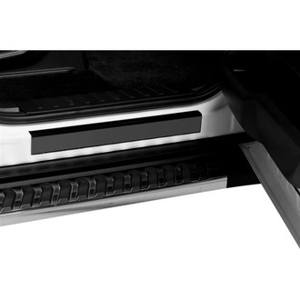 Putco 95173 Chrome Door Sill - Easy Peel & Stick ABS Trim For Cars & Trucks