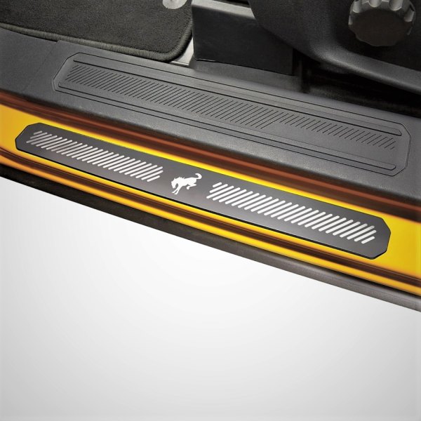 Putco® - Ford Licensed Polished Door Sills With Bronco Etching