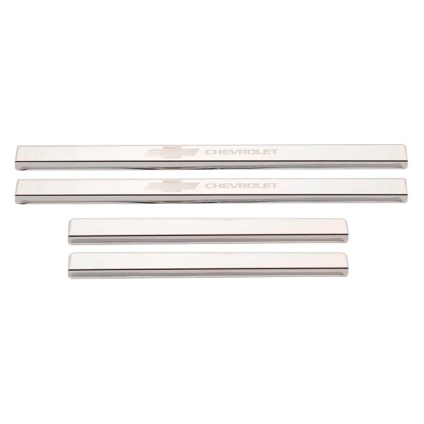 Putco® - Polished Door Sills with Bow Tie Etching