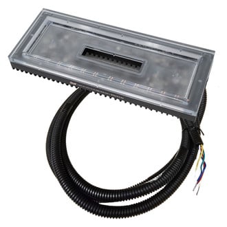 Putco® - 12"x4" Yellowjacket™ Amber/White LED Strobe Light Bar