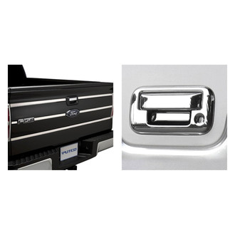 Putco® - 2-Pc Chrome Tailgate Trim Kit