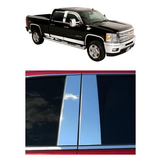 Putco® - 2-Pc PRO Stainless Steel Rocker Panel Kit