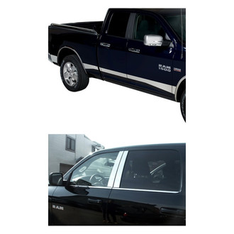 Putco® - 2-Pc Chrome Rocker Panel Kit