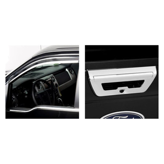 Putco® - 2-Pc Chrome Window Sill Kit