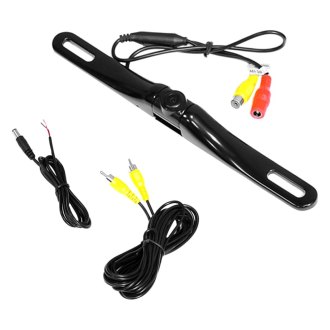 Pyle® - Top License Plate Mount Rear View Camera