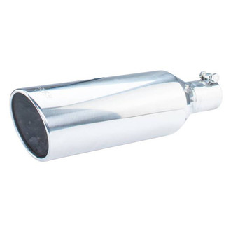 Pypes® - Monster Truck 304 SS Round Angle Cut Exhaust Tip