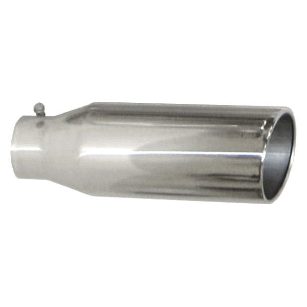 Pypes® - Monster Truck 304 SS Round Angle Cut Polished Exhaust Tip
