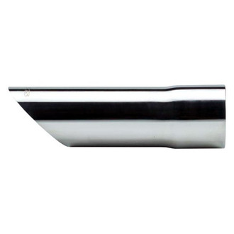 Pypes® - 304 SS Round Angle Cut Slip-Fit Polished Exhaust Tip