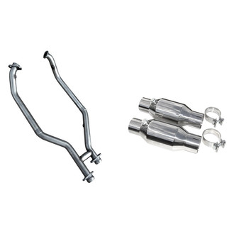 Pypes® - 409 SS H-Pipe with Catalytic Converters