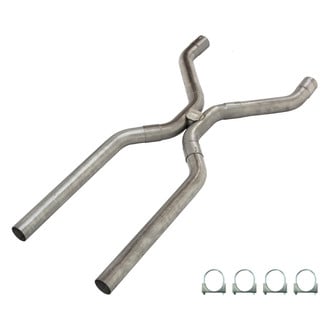 Pypes® - 409 SS Natural Crossover H-Pipe Kit