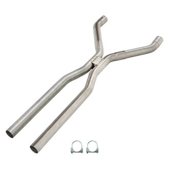 Pypes® - 409 SS Natural Tunnel Crossover Exhaust H-Pipe Kit