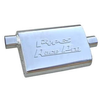 Pypes® - Race-Pro Series 304 SS Exhaust Muffler