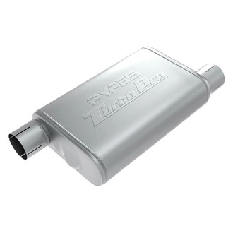 Pypes® - Turbo-Pro 409 SS Exhaust Muffler (3" Offset ID, 3" Offset OD, 14" Length)