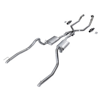 Pypes® - 409 SS Cat-Back Exhaust System with Split Rear Exit