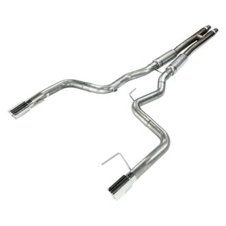 Pypes® - 409 SS H-Bomb Cat-Back Exhaust System with Split Rear Exit