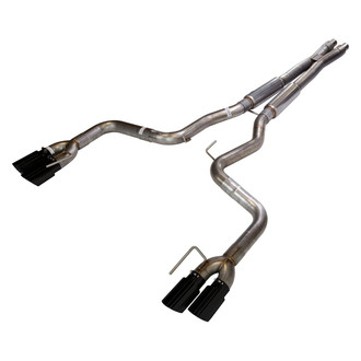 Pypes® - 409 SS X-Bomb Cat-Back Exhaust System with Quad Rear Exit
