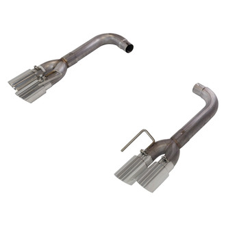 Pypes® - 409 SS Muffler Delete Axle-Back Exhaust System with Quad Rear Exit