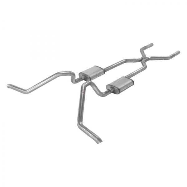 Pypes® - 409 SS H-Bomb Crossmember-Back Exhaust System