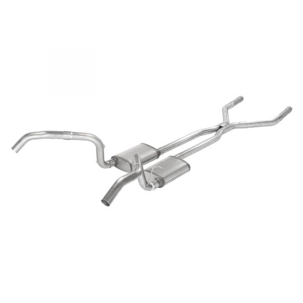 Pypes® - 409 SS H-Bomb Crossmember-Back Exhaust System