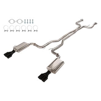 Pypes® - 409 SS X-Pipe Cat-Back Exhaust System with Quad Rear Exit