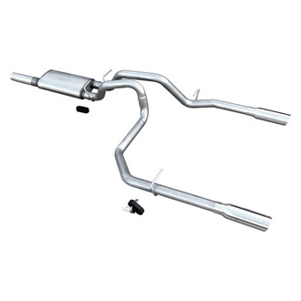 Pypes® - 409 SS Cat-Back Exhaust System with Split Rear Exit