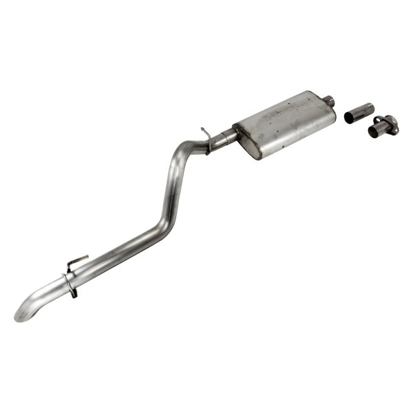 Pypes® - 304 SS Cat-Back Exhaust System, Jeep Cherokee