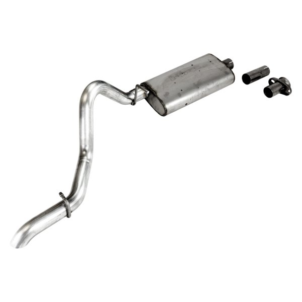 Pypes® - 304 SS Cat-Back Exhaust System, Jeep Wrangler