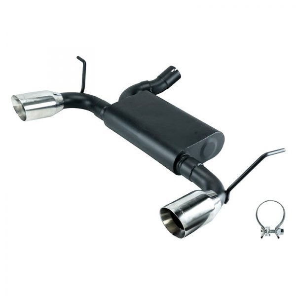 Pypes® - 409 SS Axle-Back Exhaust System, Jeep Wrangler